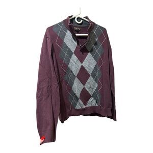 Tasso elba mens sweater/half zip‎
